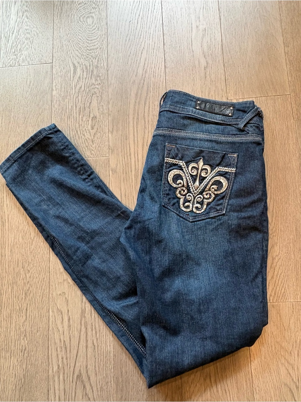 Vigoss Dark Blue Skinny Jeans